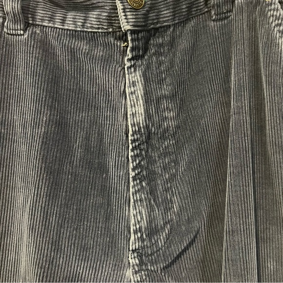 Tommy Hilfiger Vintage Y2K Dark Blue Corduroy Carpenter Pants size 34 X 30 - Picture 2 of 16